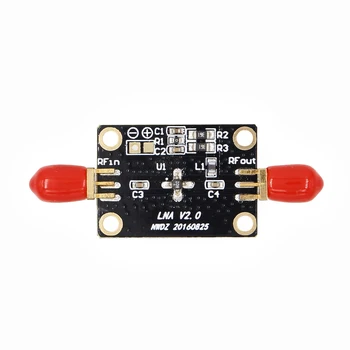 

Ultra-Low Noise NF=0.6db High Linearity 0.05-4G Broadband Amplification Input As Low As -110dbm Signal Module 6*2.5*1cm UY8