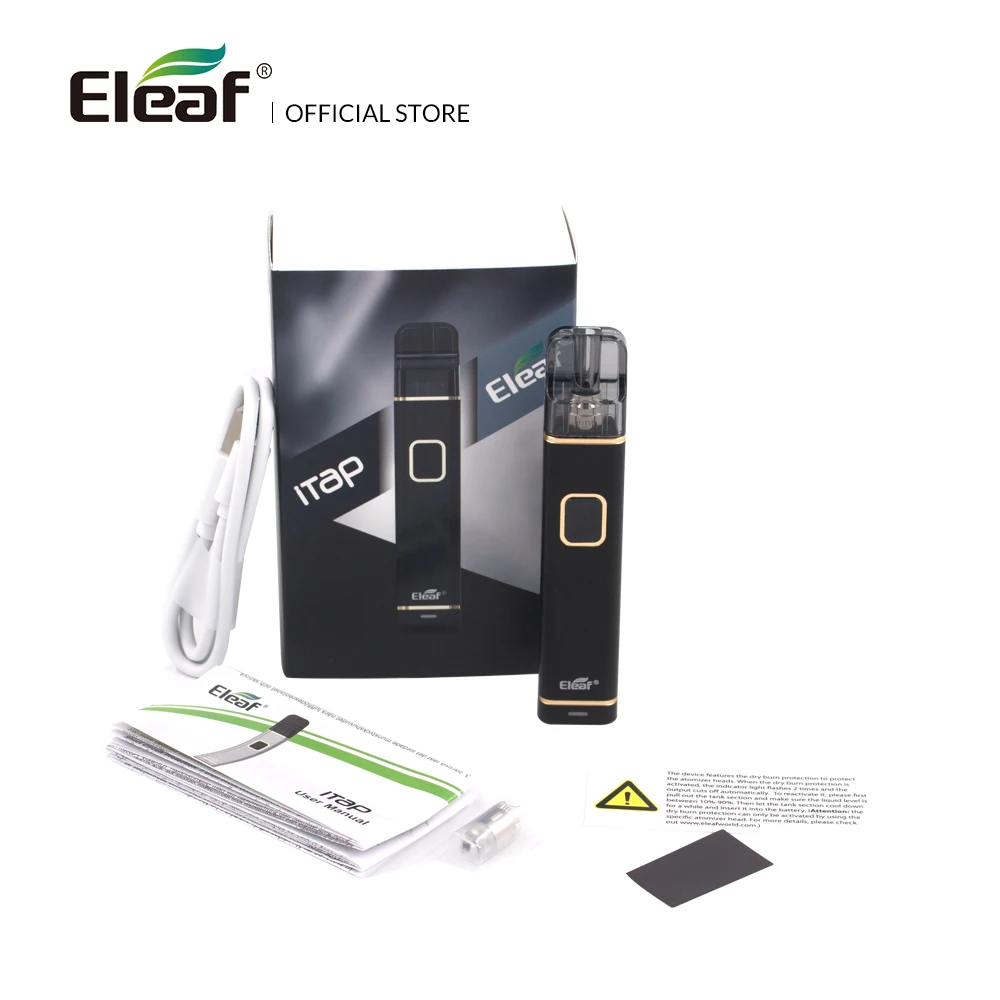Электронная сигарета Eleaf iTap Pod 2 мл 800 мАч 30 Вт|Системы нагревания табака и