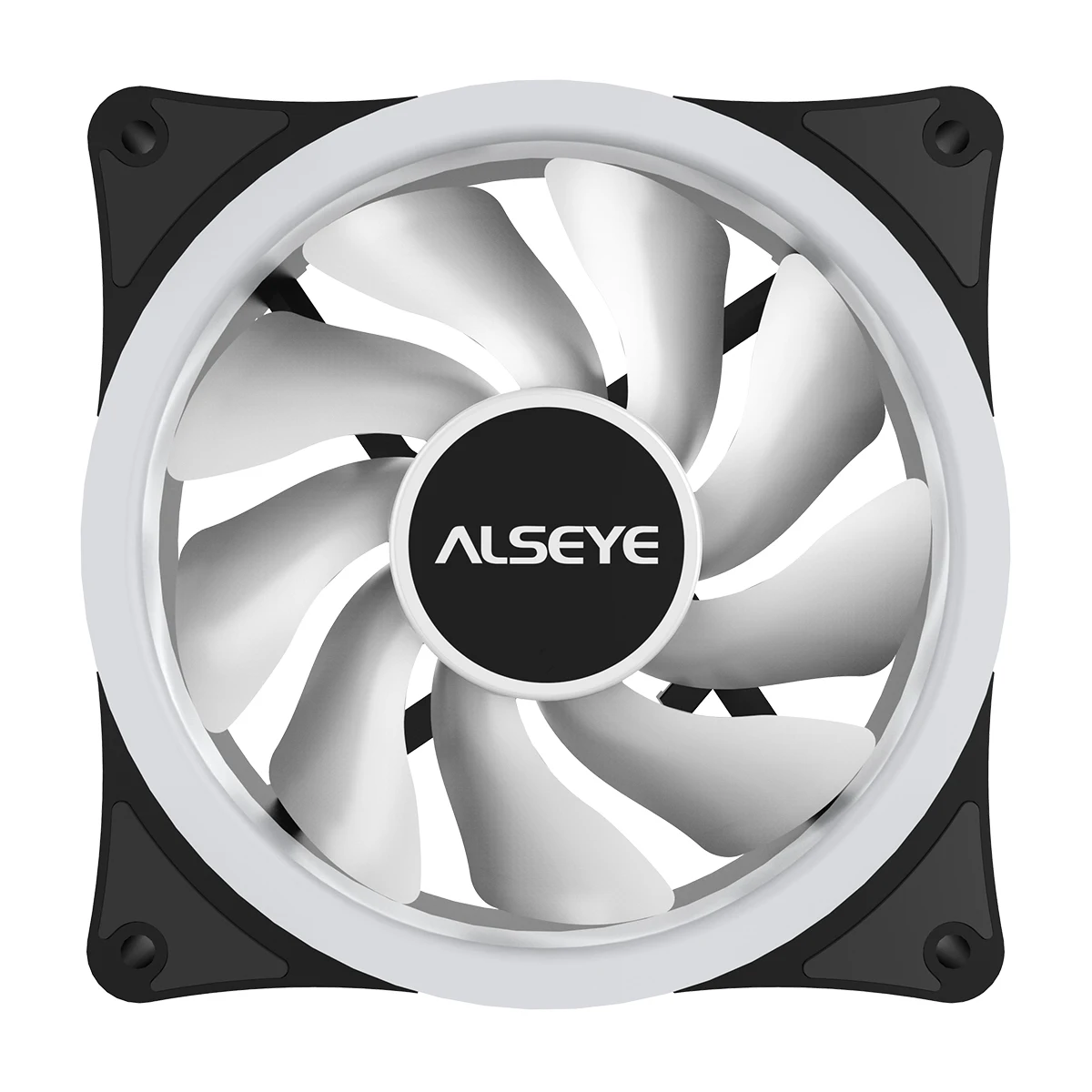 Billige ALSEYE AURO Serie 140mm LED Computer Fall Lüfter Molex 4pin Stecker