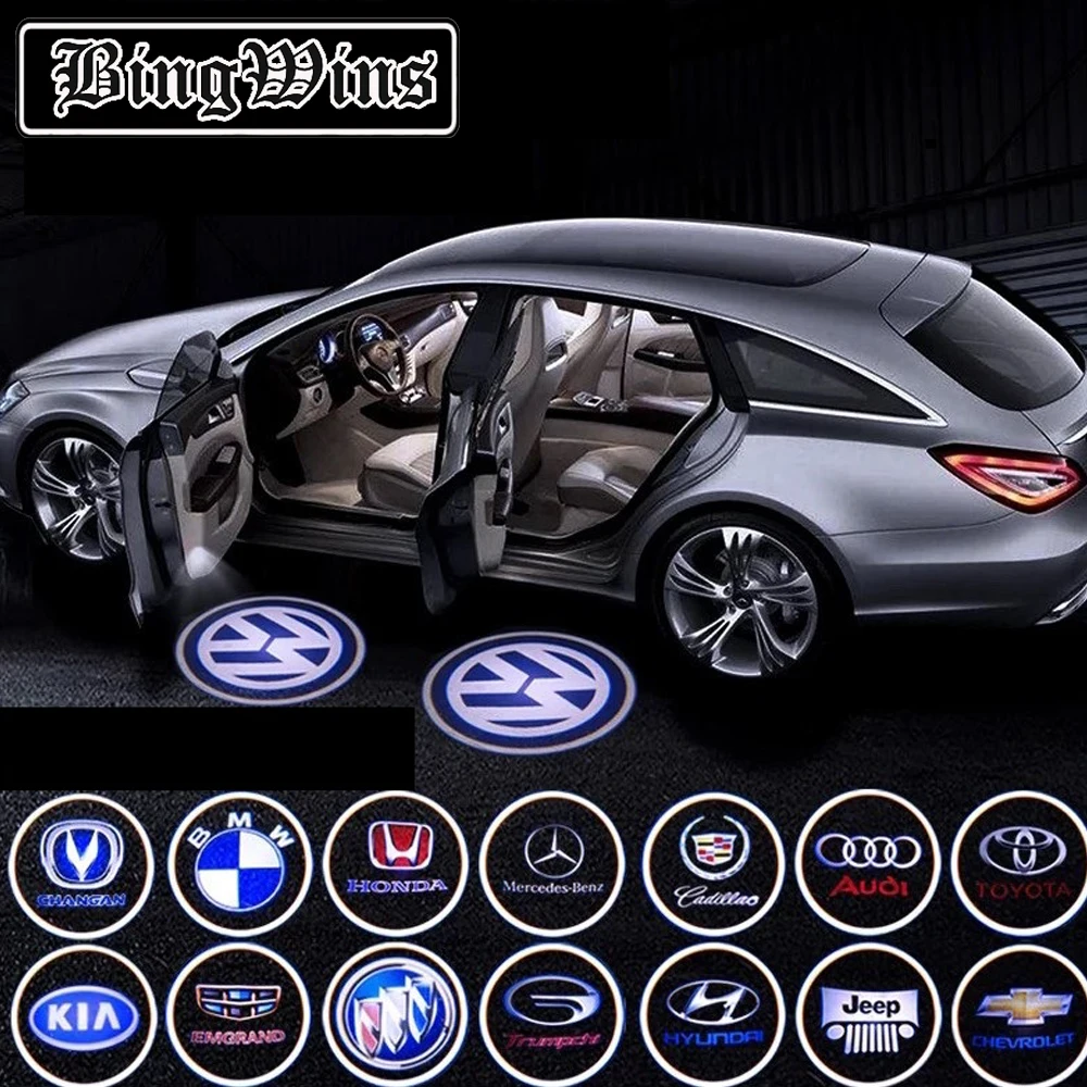 

BeingWins for Led light Car Door Welcome Light Logo Projector