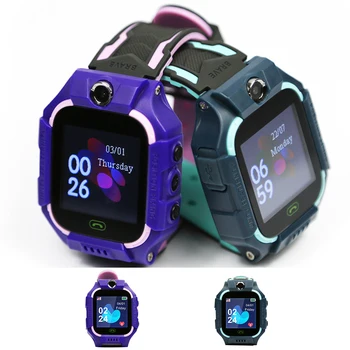 

Smart Watch Kids Real Time Tracking Wristwatch Baby Watch Voice Chat Flashlight Children SOS Smartwatch