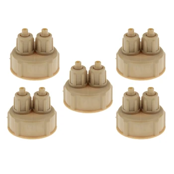 

Carbon Dioxide DIY Reactor Bottle Caps for Aquarium Fish Tanks - Pack of 5pcs