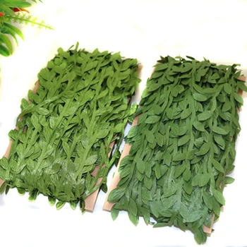 

Yard Artificial Vines Leaf Garland DIY Greek Wild Jungle Decorative Botanical Greenery Home Wall Garden Wedding Party Wreaths