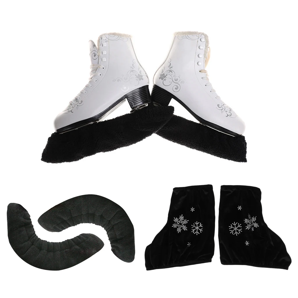 Neoprene Ice Figure Skating Boots Cover Overshoes Blade Soaker Protector 