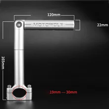 Совершенно высокое качество мотоцикл стояк Расширенная фара зеркало заднего вида кронштейны
