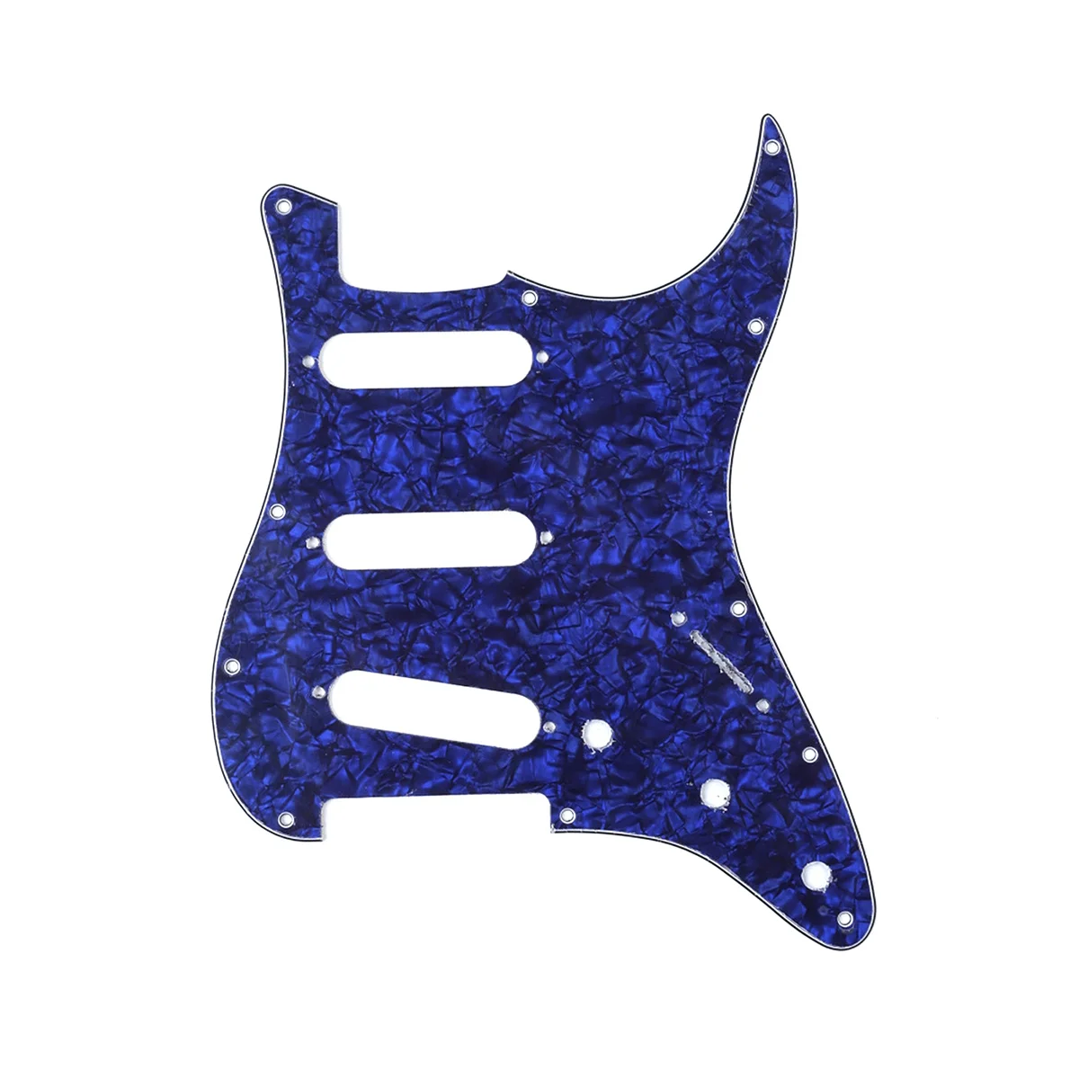 Musiclily SSS 11 Отверстие Страт гитары накладку для Fender США/мексиканский сделано