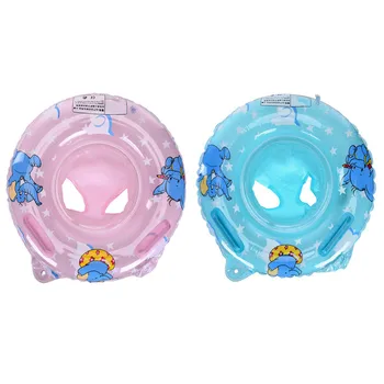 

New Double Handle Safety Baby Seat Float Swim Ring Inflatable Infant Kids Swimming Pool Rings Water Toys Swim Circle For Kids