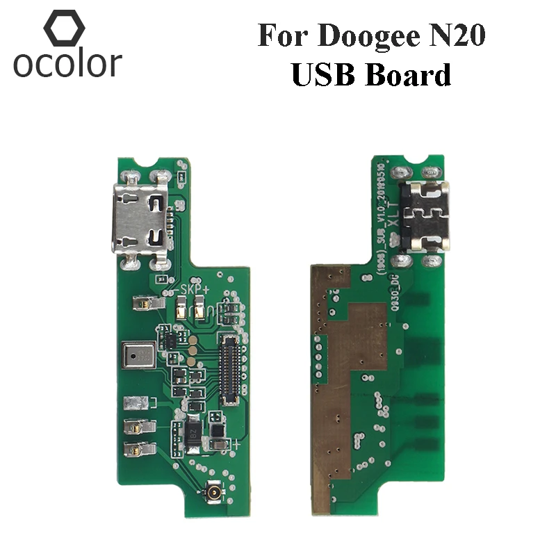 ocolor For Doogee N20 USB Charge Board Assembly Repair Parts Phone Accessories | Мобильные телефоны и аксессуары