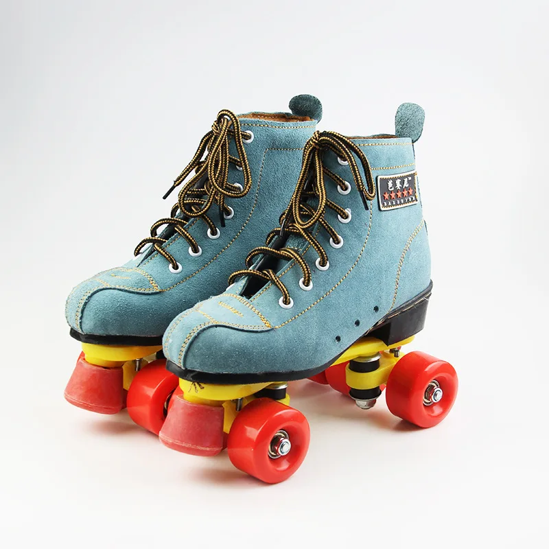 

Double-row skates adult double-row skates rollerskates patines de 4 ruedas