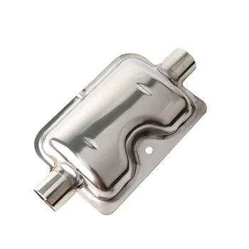 

1Pcs Exhaust Pipe Muffler Silencer Accessories Silencer Soundproof Box Universal Quality Durable 2020NEW Personality Practical