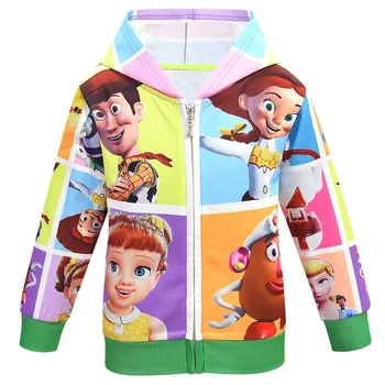 

Toy story 4 buzz lightyear kids jacket clothes sheriff woody baby boys hoodie toddler girls jackets Coats Xmas christmas outfits