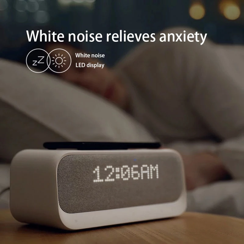 Bluetooth para el hogar, Radio FM, Subwoofer estéreo, carga despertador, para Xiaomi, Huawei|Altavoces portátiles| - AliExpress