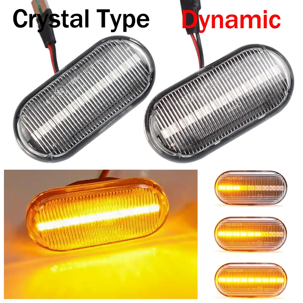 Kit Clignotants LED Dynamiques Blancs Compatibles Nissan (Qashqai, 350Z, Navara, Etc.)