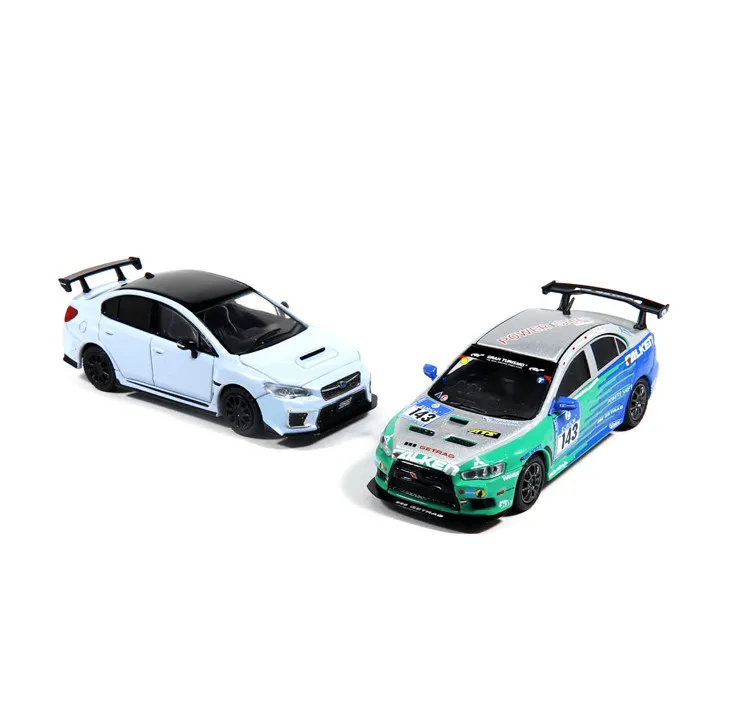 Модель автомобиля из сплава WRX STI S208 EVO X 143 масштаб 1:64 литье под давлением