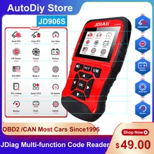 Jdiag jd906s muti-função leitor de código obd2 ferramentas diagnósticas varredor do carro ler erro/falhas testador de bateria para todo o sistema windows