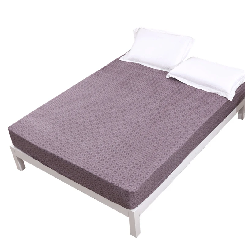 1pc Soft Bed Sheet King Queen Twin Bed Sheets Bed Coverlet Waterproof Bedding Linen Mattress Cover 17 Types 9 Sizes Optional
