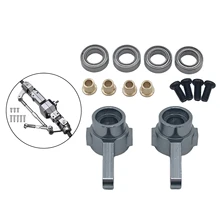 

2x Remote Control Model Vehicle Truck Metal Front Axle Steering Cup with Bearing