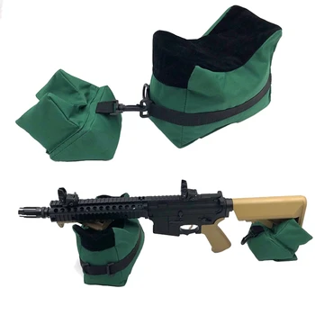 

Bench Unfilled Tack Driver Hunting Bag Front and rear bag holder Rifle sand bag without sand sniper hunting stand for hunting