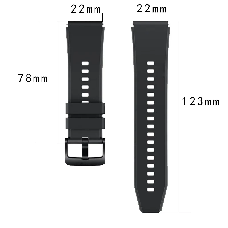 Premium Silicone Watchband Bracelet - Official Style Strap