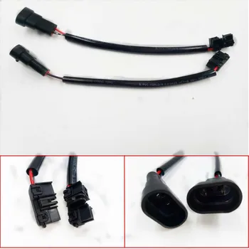 

Rockeybright 2pcs 9005/9006 male connector hid cables for DENSO for koito d4s d4r hid xenon oem ballast for toyota for lexus