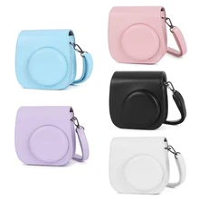 Bag-Cover Protective-Case Camera Shoulder-Strap Instant-Film Mini Portable for 11 