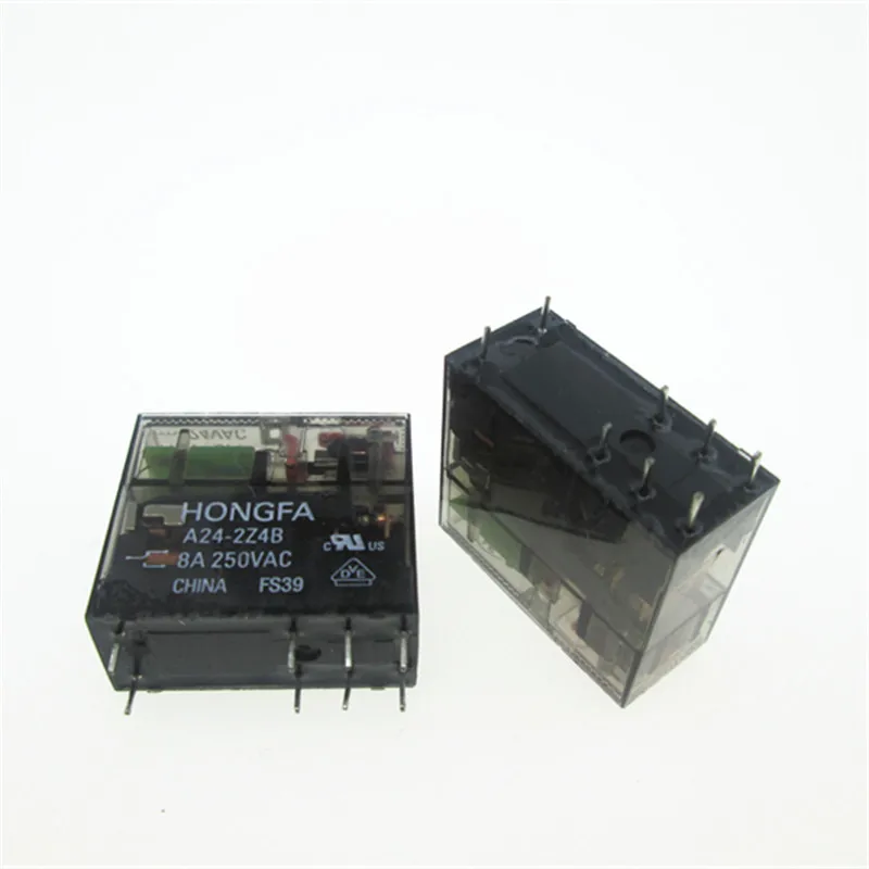 

Реле 24 В HF115FP A24-2Z4B 24VAC HF115FPA242Z4B24VAC HF115FPA242Z4B AC24V 24VAC 24V 8A 8PIN