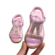 GloryStar Girl Baby Sandals Rhinestone Non-slip Soft Sole PU Leather Princess Beach Shoes for 1-3Y Baby Shoes GloryStar Girl Baby Sandals Rhinestone Non-slip Soft Sole PU Leather Princess Beach Shoes for 1-3Y Baby Shoes