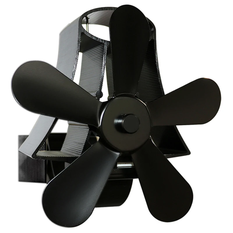 Топ 5 лопастей тепловой вентилятор для камина плита вентилятор с питанием от печки комин деревянная горелка экологичный тихий вентилятор распределения тепла