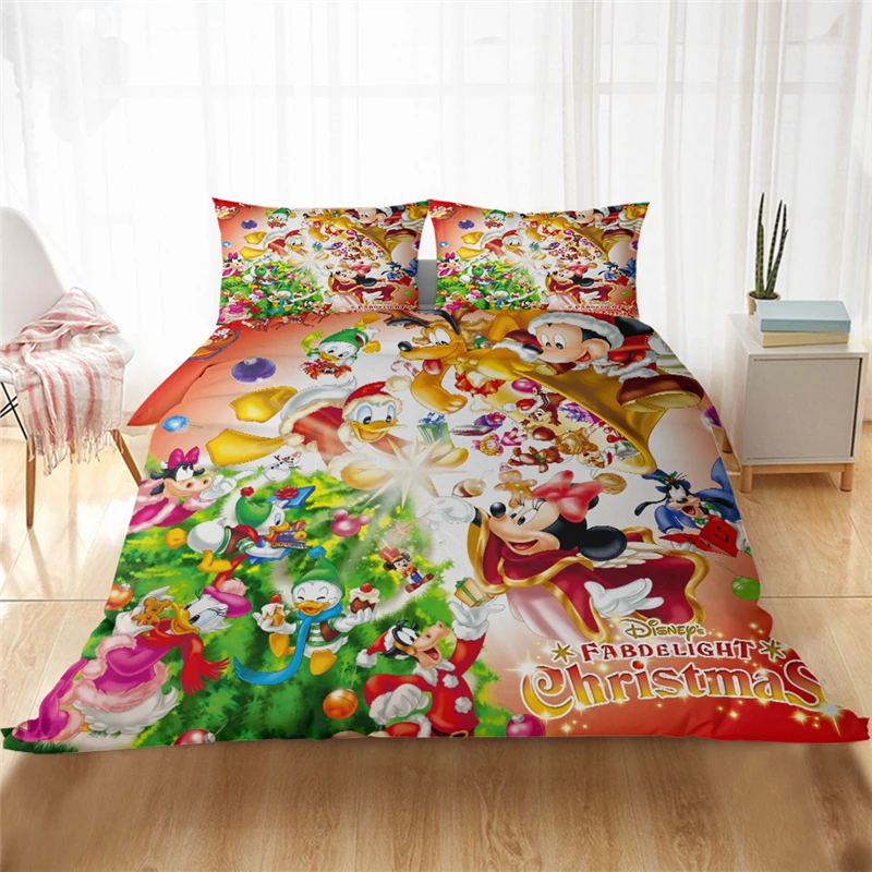 Disney Christmas Mickey Mouse Comforter & SHEET Set. New Christmas 🎄