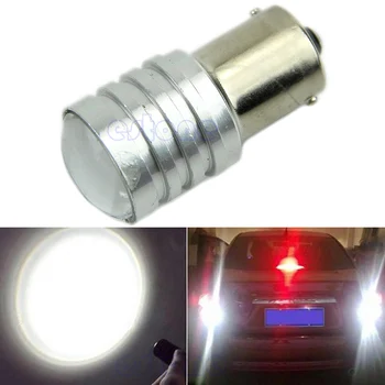 

New White 1156 BA15S P21W High Power CREE Q5 LED Car Bulb Reverse Light 12V M12 dropship