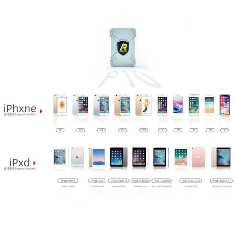 Iprepair P10 DFU коробка для iP6 7 8 X серийный номер чтения и записи один щелчок распаковки