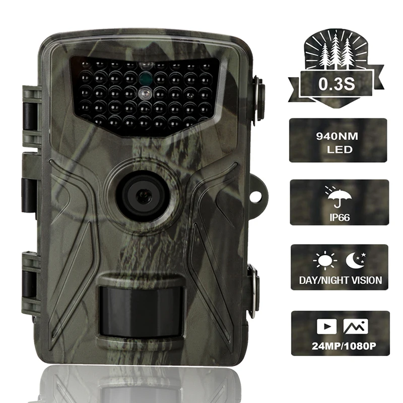 Outdoor Wildlife Trail Hunting Camera 16MP 1080P Night Vision Wild Photo Trap