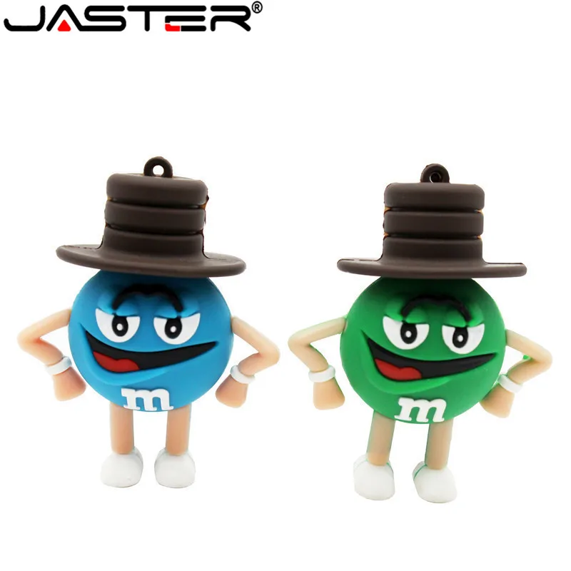 Флеш диск usb 2 0 с мультипликационным принтом JASTER 4 ГБ 8 16 32 64 ГБ|USB флэш-накопители| |