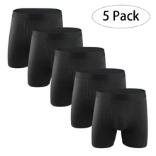 Vertvie, 5 шт., мужские удобные трусы, спортивные, удлиненные, сексуальные, с низкой талией, нижнее белье, дышащие боксеры, трусы, шорты для бега