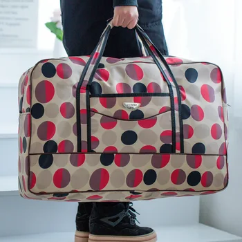 

Extra Large Travel Bag Large Capacity Hand Luggage Students Move Bag Extra Large Thick Oxford Cloth Foldable