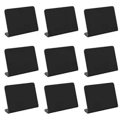 Pizarra acrílica pequeña para decoración de mesa, tablero de mensajes de 15 piezas, Decoración de mesa de boda