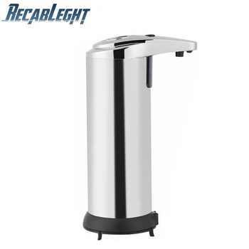 

Intelligent Automatic Liquid Soap Dispenser Foaming Stainless Steel Induction No Touch Dispenser IR Sensor for Home Hand Washing