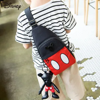 

Disney Children's Crossbody Bag Waterproof and Breathable Boys and Girls Chest Bag Leisure Outdoor Travel Shoulder Bag