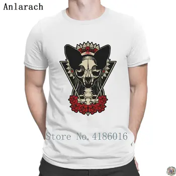 

EL DIA DE LOS CHIHUAHUA t-shirt male O-Neck Creature New Style t shirt for men Original HipHop funky Anlarach Spring Autumn