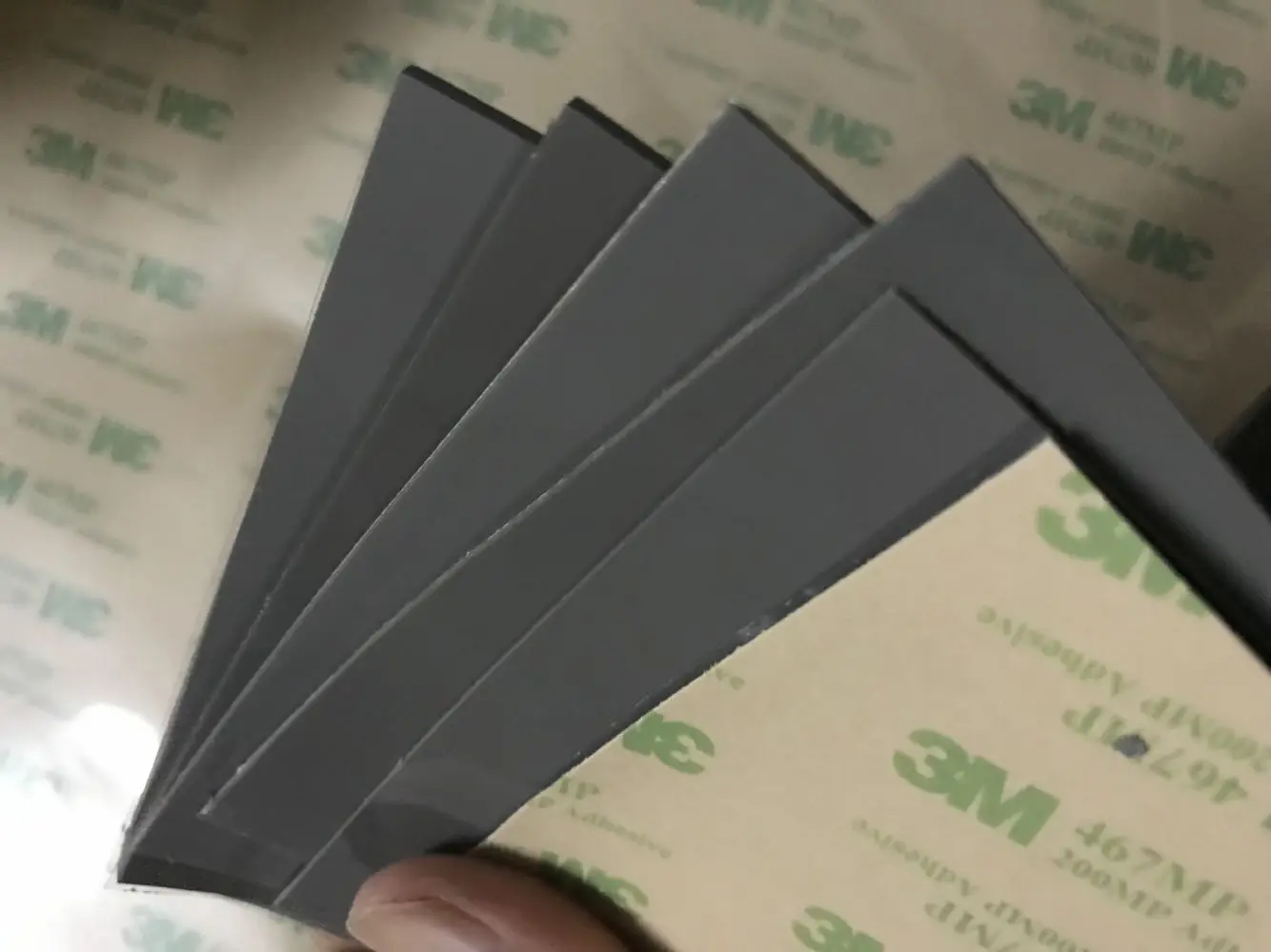 6w High Thermal Conductivity Silica Gel 3M Single sided Adhesive 467