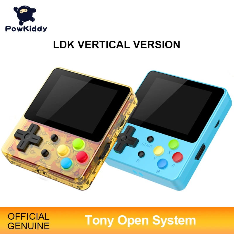 Портативная игровая консоль POWKIDDY LDK Tony Open System 2 6 дюйма HD экран 48 ГБ 3000 игры детский