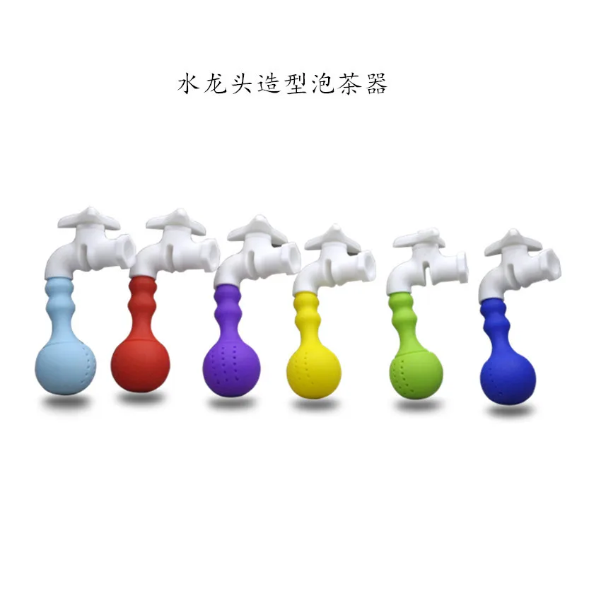 

Manufacturers Wholesale Tea Strainer Tap Silica Gel Kung Fu Tea Set Accessories Household Silica Gel Innovative Tea Leaf Filter