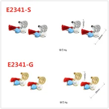 Дизайнерские Модные серьги-гвоздики с кисточкой и сердцем, серьги-гвоздики из нержавеющей стали с кристаллами Древо жизни для девочек, хорошее ювелирное изделие