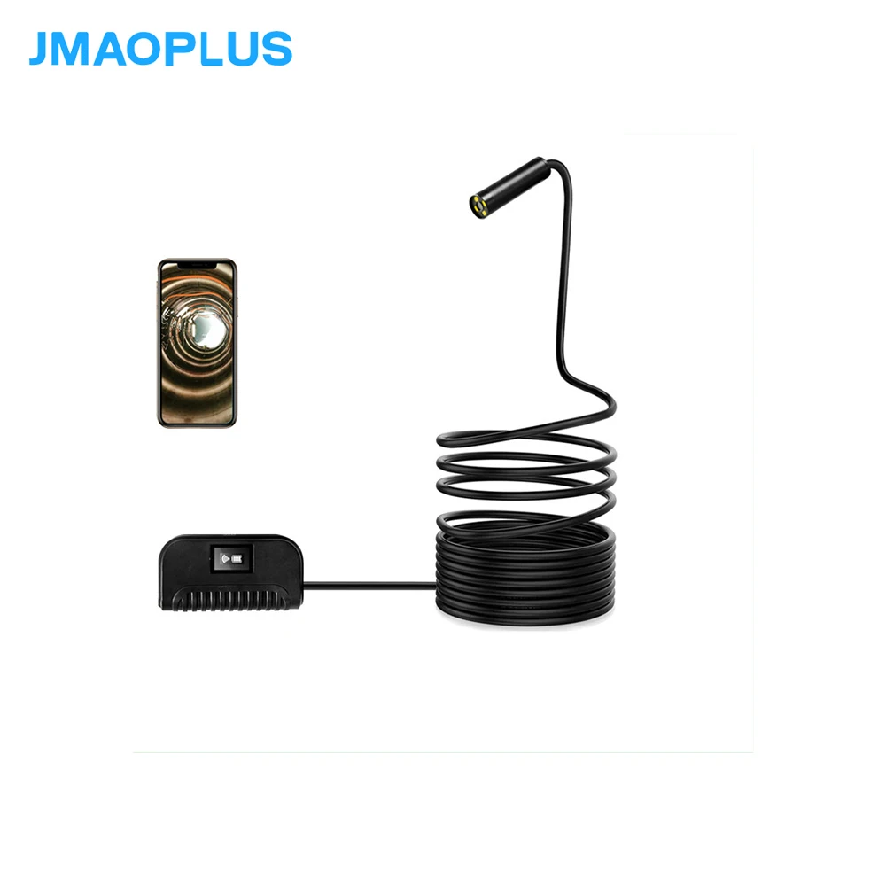 

Sewer Inspection Plug2Cam Hard Cable Mini Usb Pipe Inspection Camera Wifi Endoscope