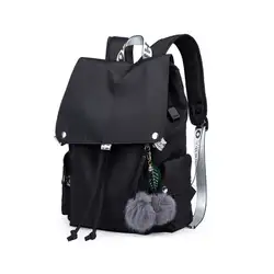 Женский рюкзак, нейлоновый повседневный рюкзак для ноутбука, сумка на плечо, школьная сумка для книг, рюкзак для девочек-подростков