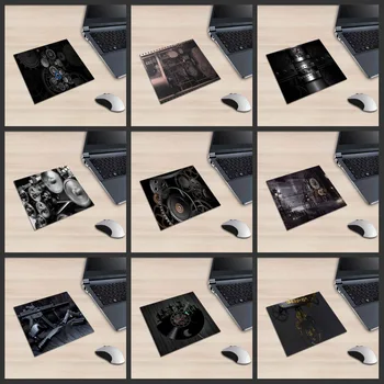 

XGZ Laptop Square Mouse Pad Mechanized Industrial Gear Accessories Pattern PC Mat Gun Knife Knife Rubber Anti-skid Universal