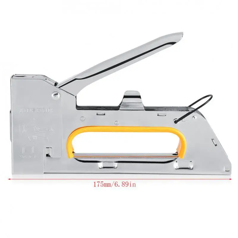 High quality 4/6 / 8MM heavy pistol gun furniture stapler for frame paper window staples woodworking nail gun High quality 4/6 / 8MM heavy pistol gun furniture stapler for frame paper window staples woodworking nail gun