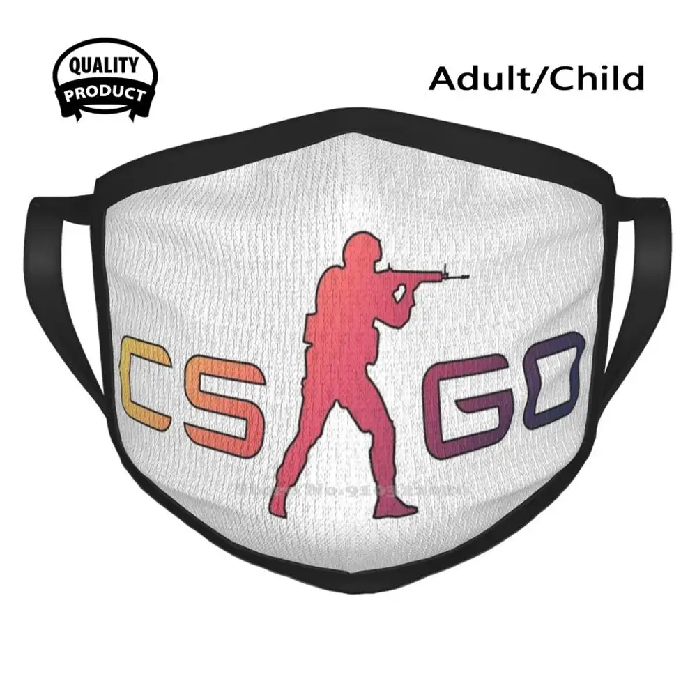 Модная уличная спортивная маска Csgo для мужчин и женщин маски рта Cs Go Counter Strike