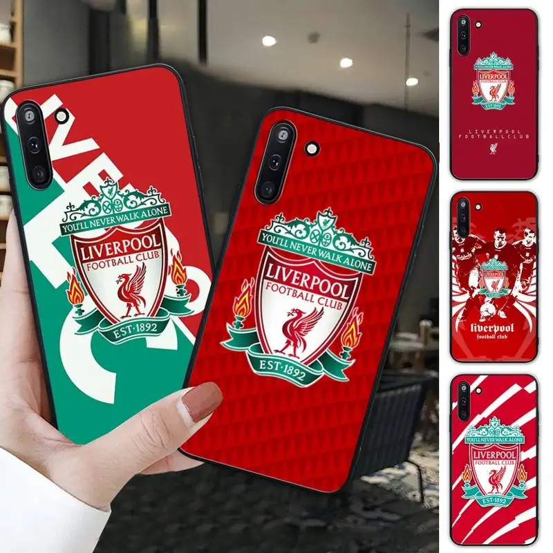 

Liverpool Team Mobile Phone Cover Case For Samsung Galaxy J2 J2 J3 J4 Plus J5 Prime J7 2016 J6 Note 5 8 9 10 Coque
