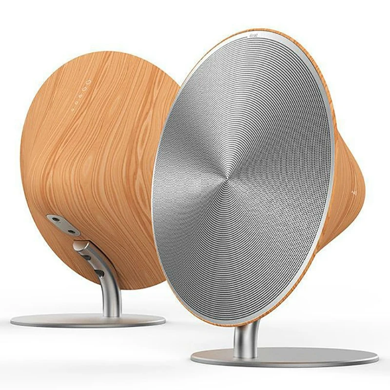 Remax Bluetooth 4,2 Hifi аудио Настольный стерео беспроводной Bluetooth динамик Nfc креативный Домашний Деревянный Bluetooth динамик контактный приклад